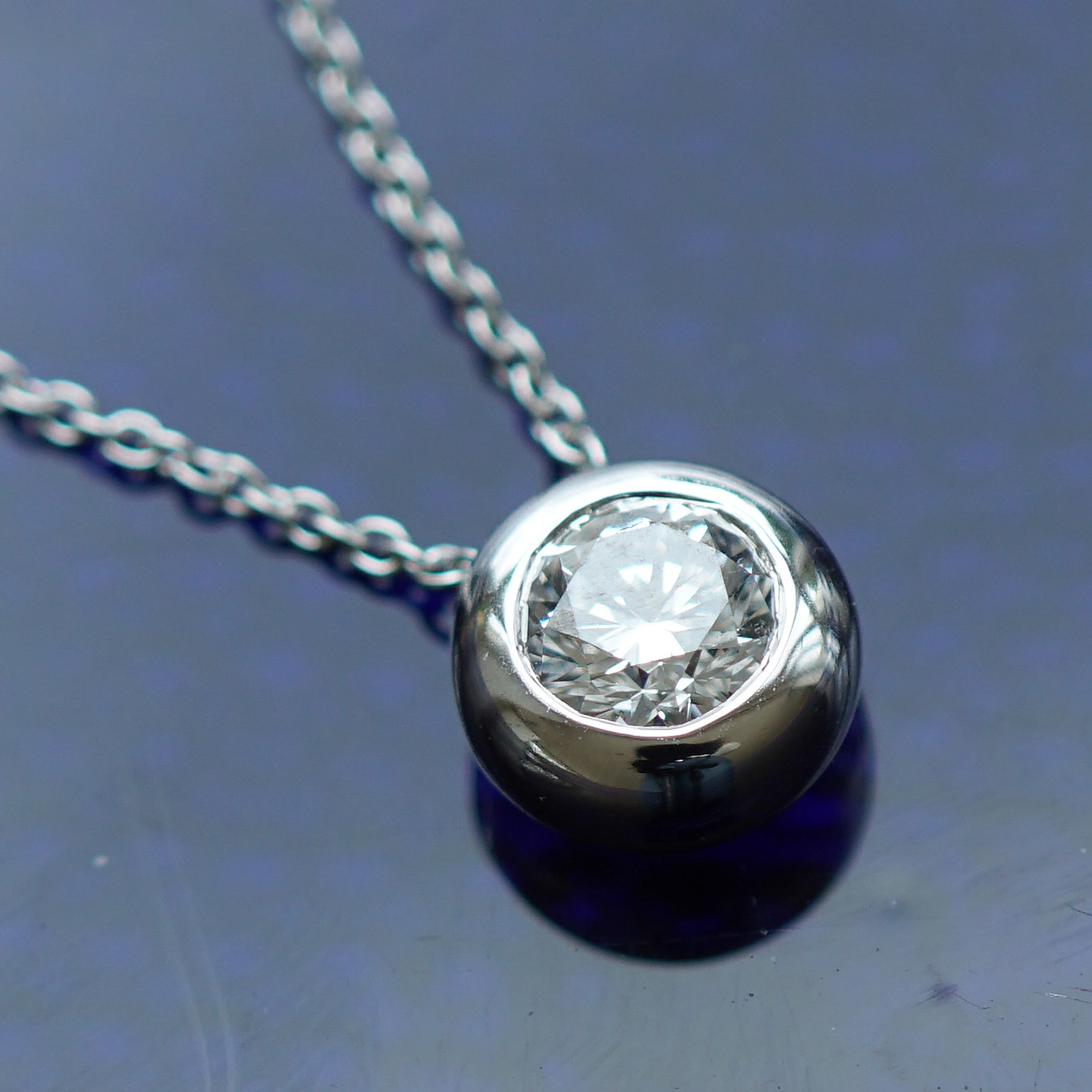Diamond Pendant with Chain 0.41 ct TW SI...classic Dream