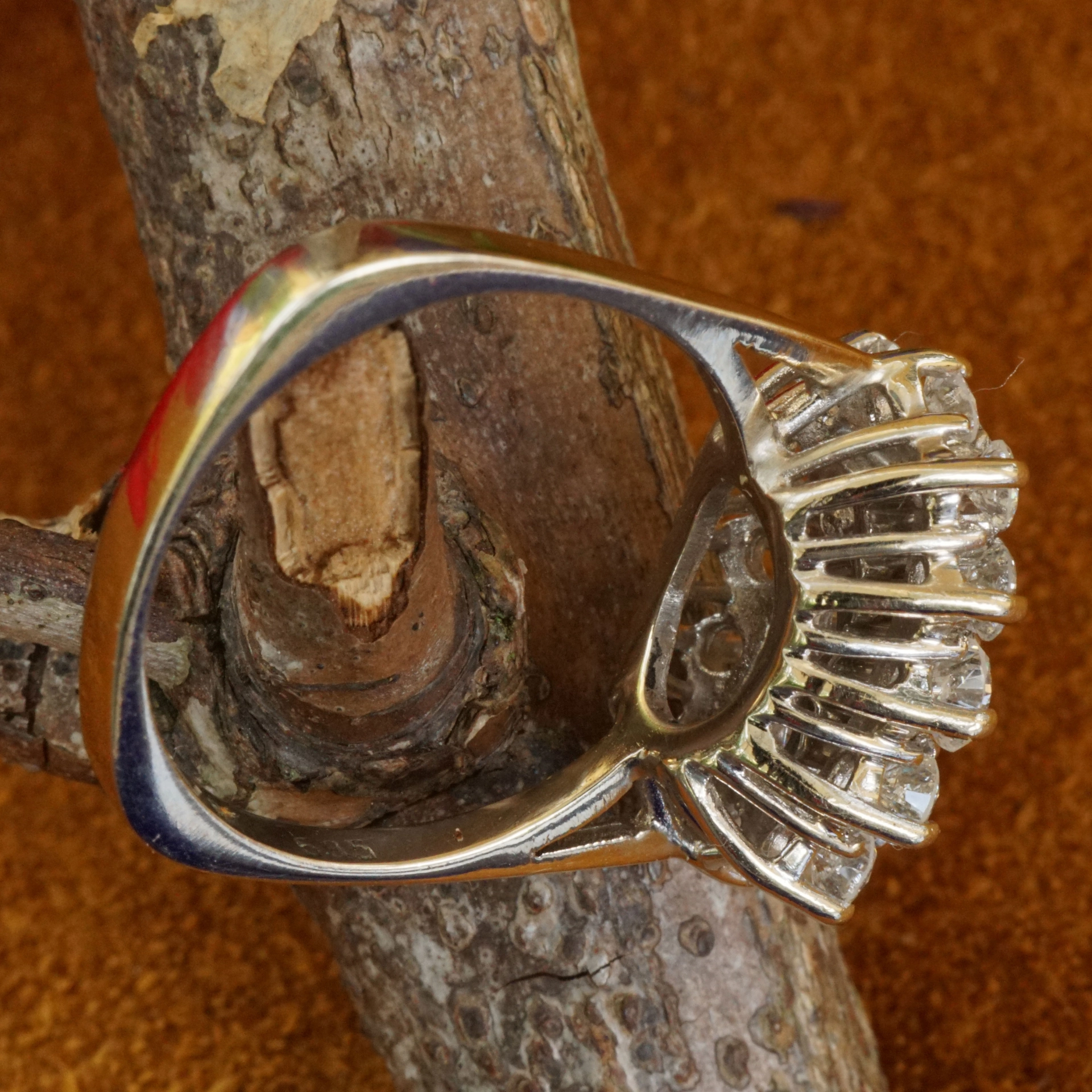 Brillant Ring 1.50 ct TW-W / VS-SI tolle Brillanz aus Nachlass günstig 585er Gold