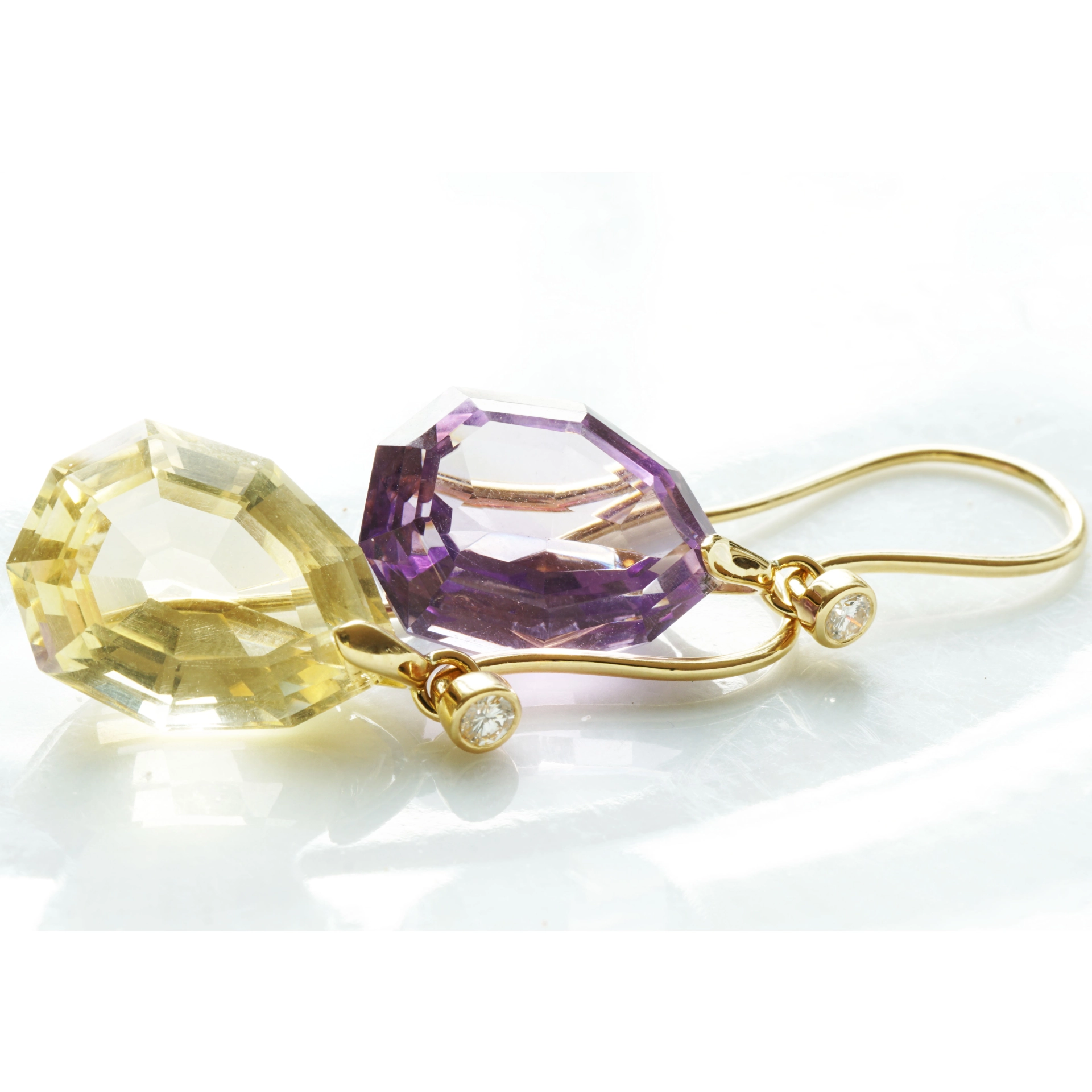 Earrings with detachable pendant ....a Beginnung of Earring Mania