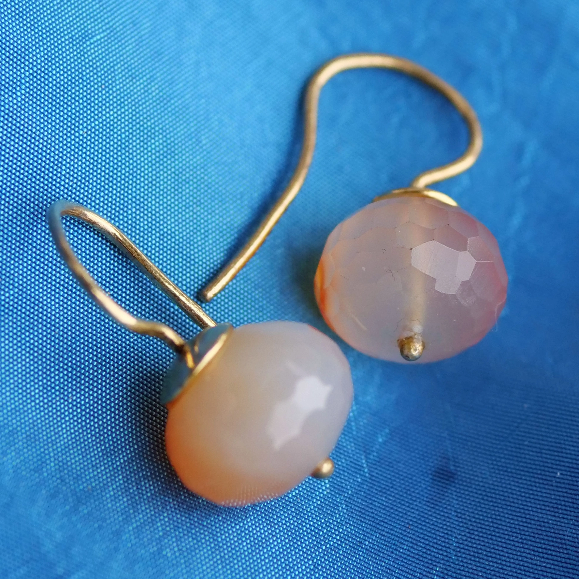 Carnelian Necklace, Bracelet and Earrings individually composed great color