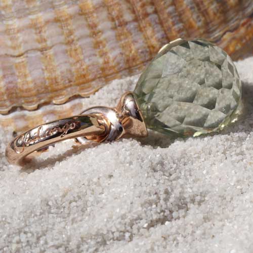 green Amethyst Pendant Pample Star from the Lifestyle Jewelry Manufacturer Chilango