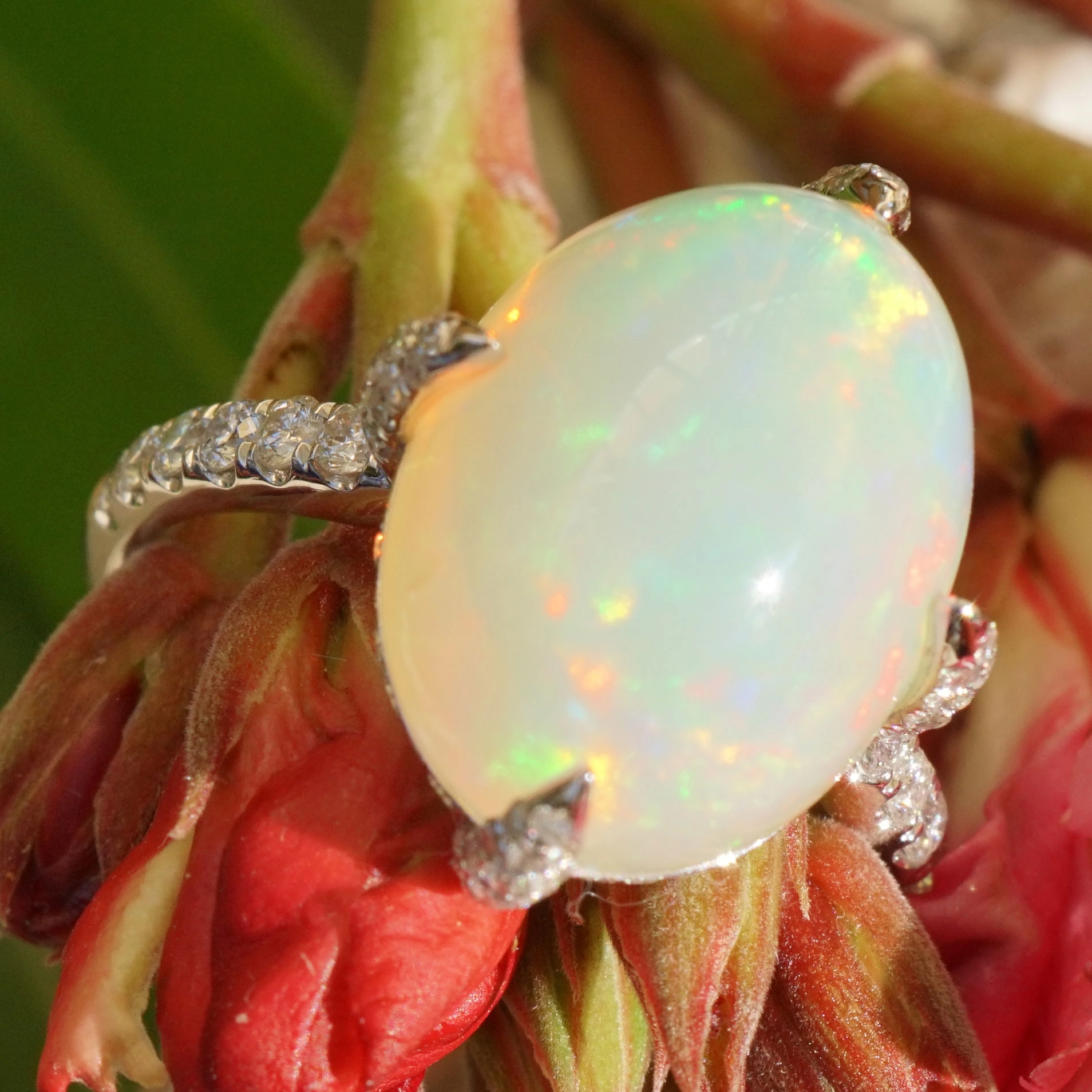 Vollopal  Brillant Ring 750er Gold 8.76 ct TW VVS-SI Reise ins Wunderland