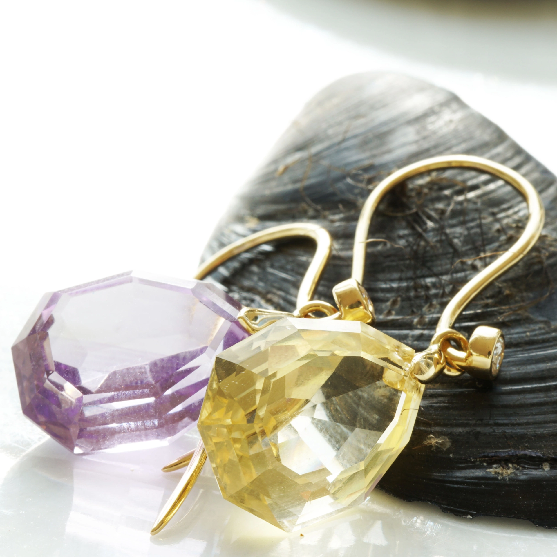 Earrings with detachable pendant ....a Beginnung of Earring Mania