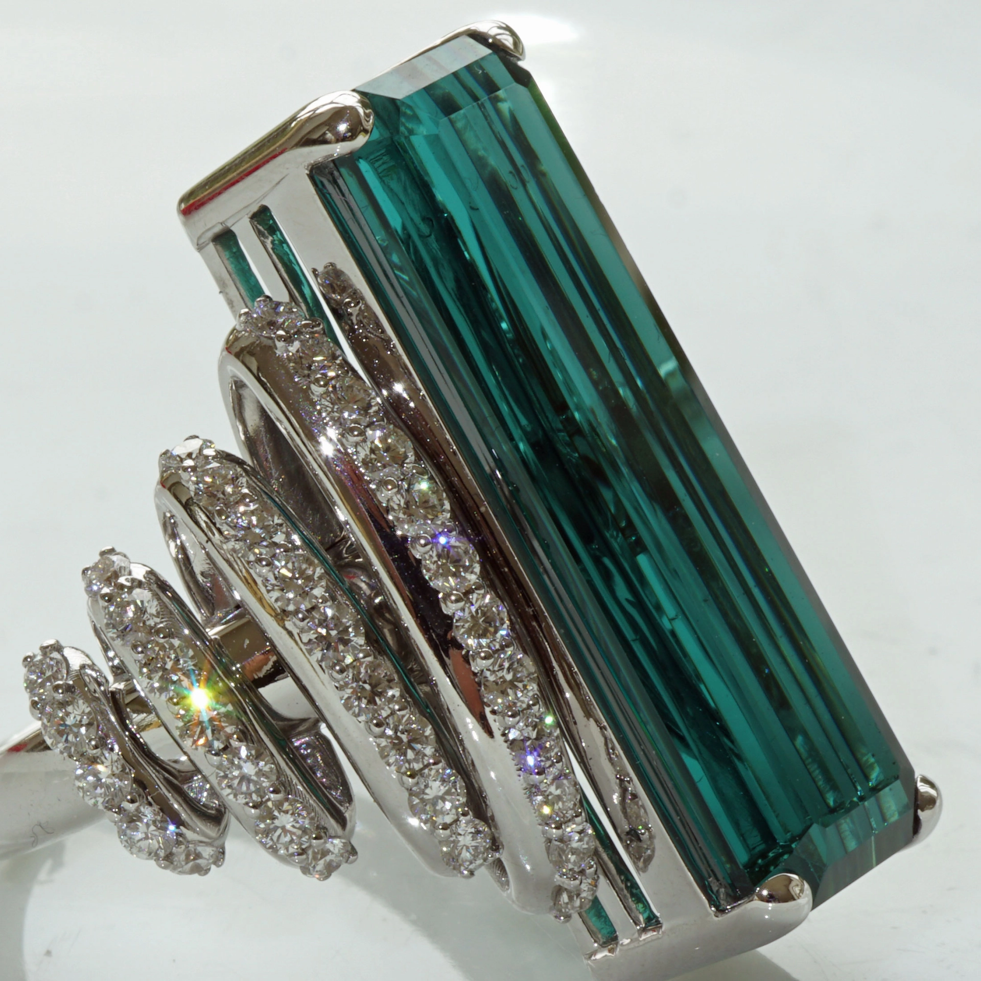 A Unimaginably Mysterious Mint Blue...Indigolith from Afghanistan
