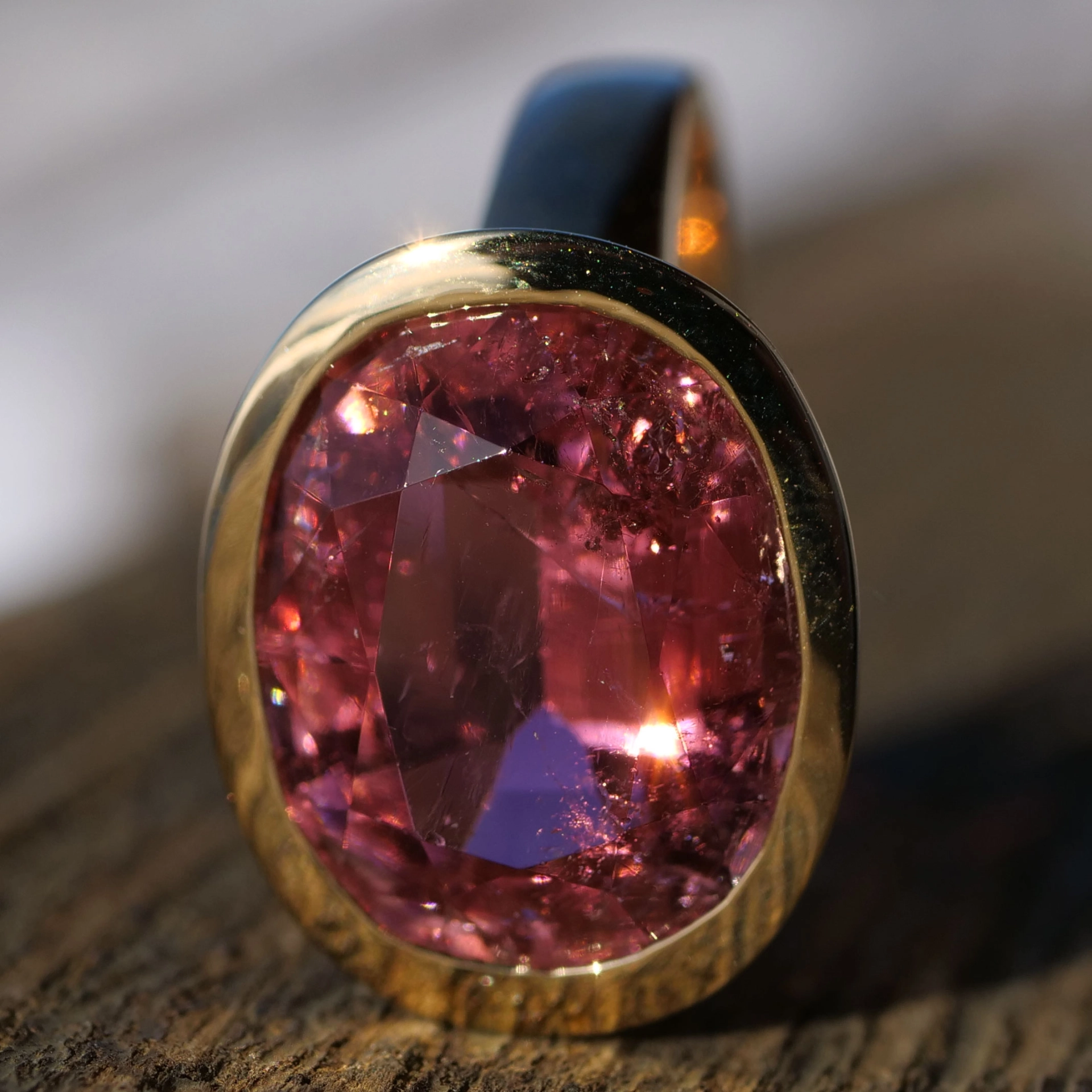 Rubellit Ring from Afghanistan...your graceful companion