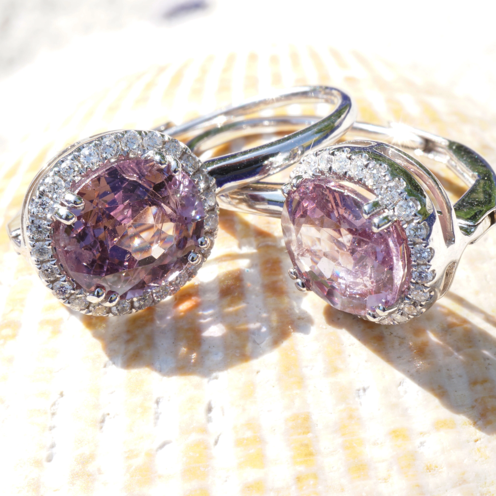 a temptation....pink spinells from burma are very precious gems