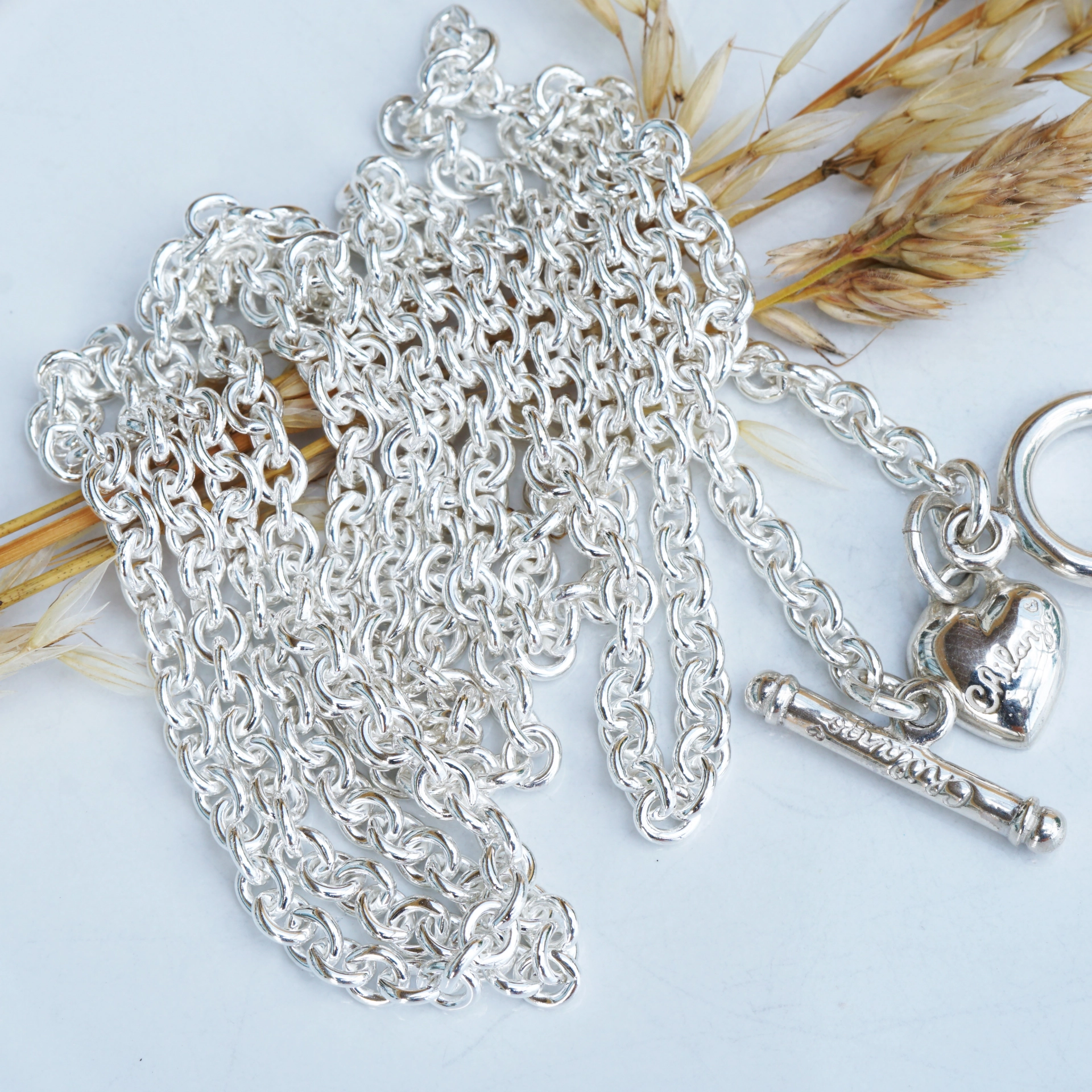 Chilango Kette fine Luxury 85 cm 925er Silber 2,5 mm breit soo fein