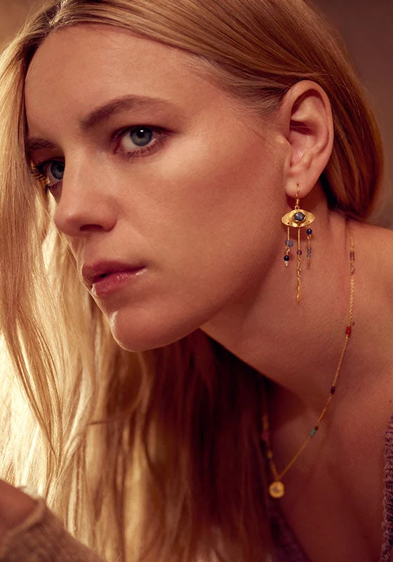Third Eye Chakra Earrings is part of Maanesten's Chakra Collection