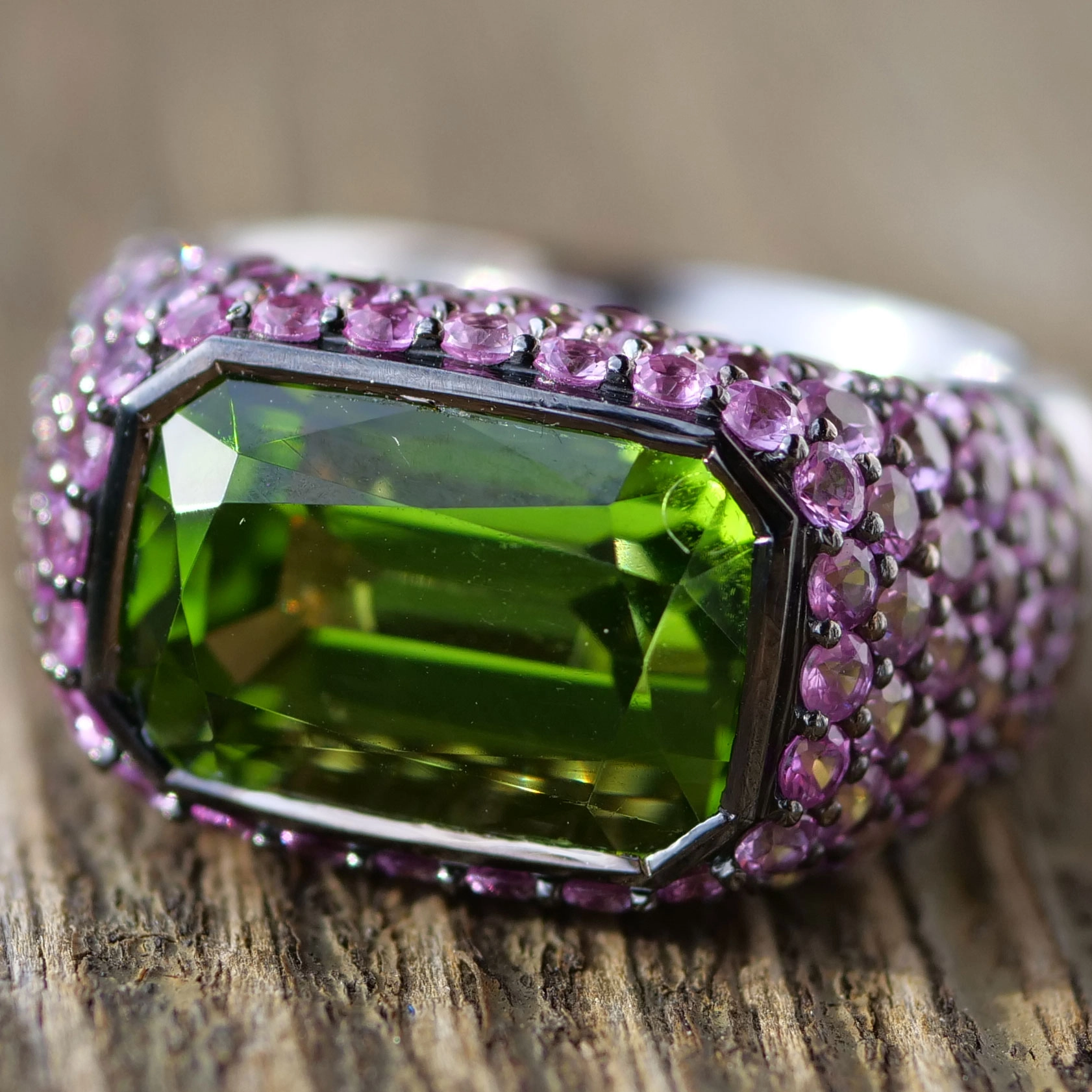 Peridot from Pakistan 9 ct Supat Mine a great Investment loupeclean Awesome Color