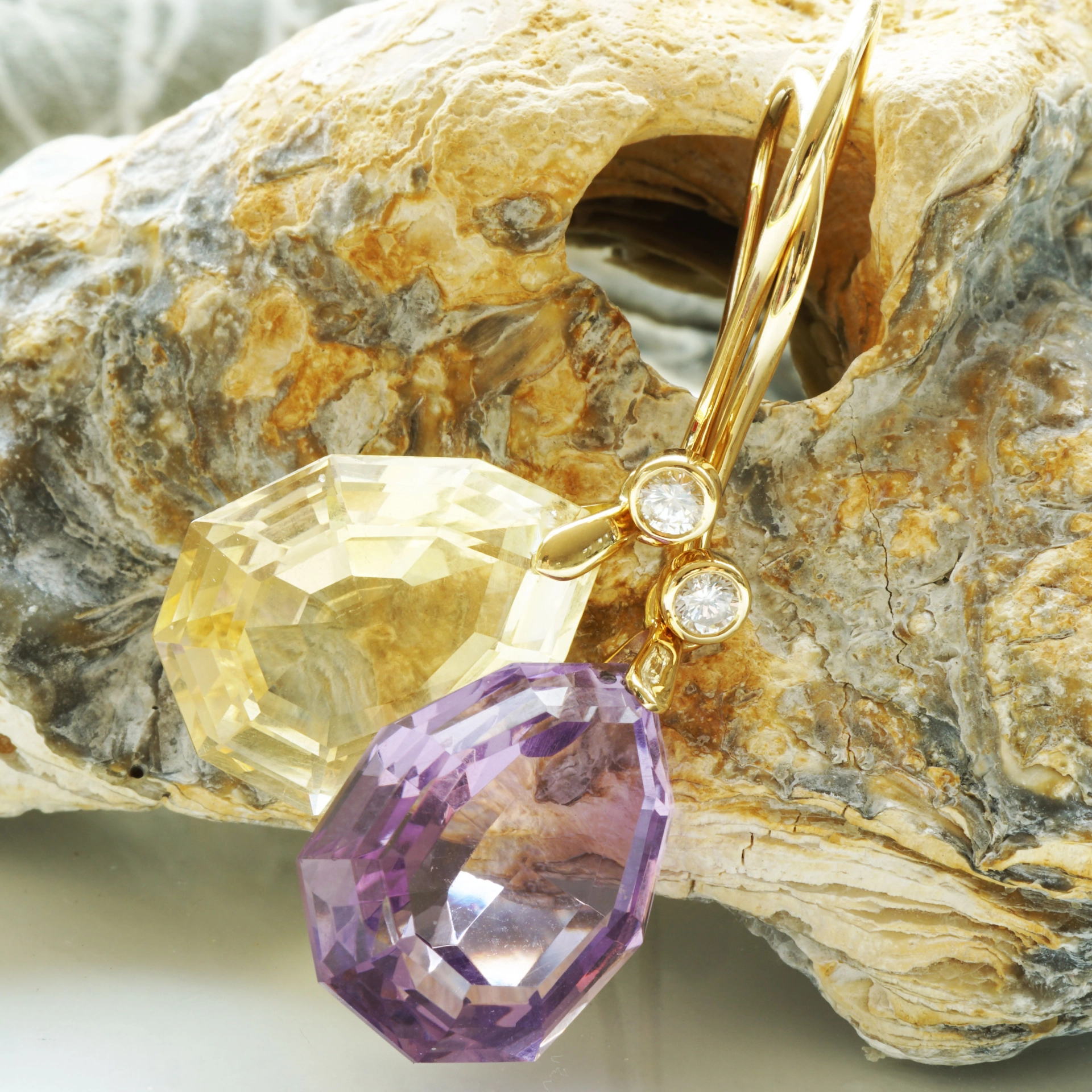 Earrings with detachable pendant ....a Beginnung of Earring Mania