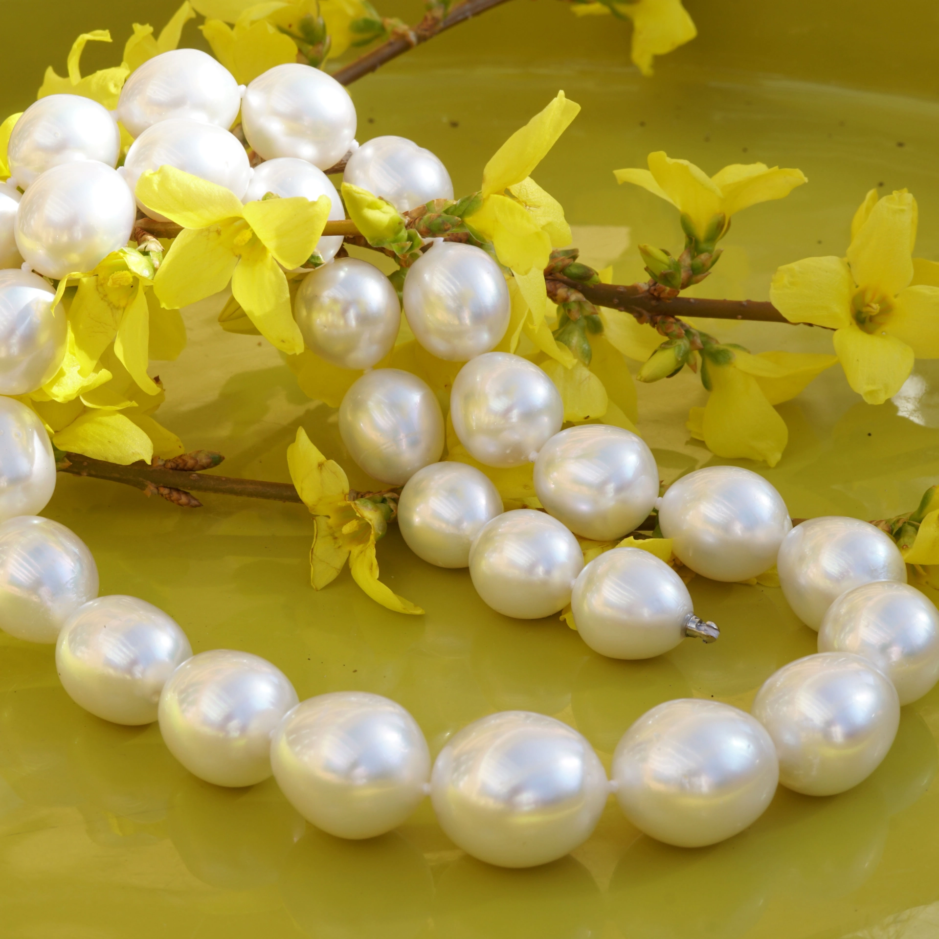 Southsea Pearl Necklace 15,3-12 mm AAA+ Great Quality