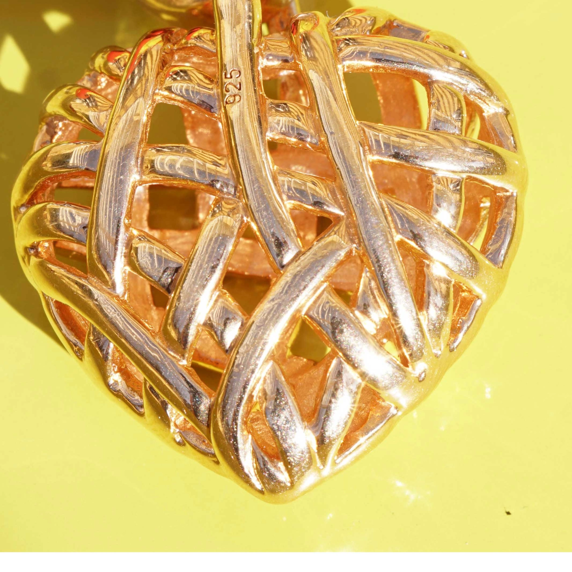 Chilango Wrapped Heart Pendant 925 Silver  33 x 28 mm orig. Package