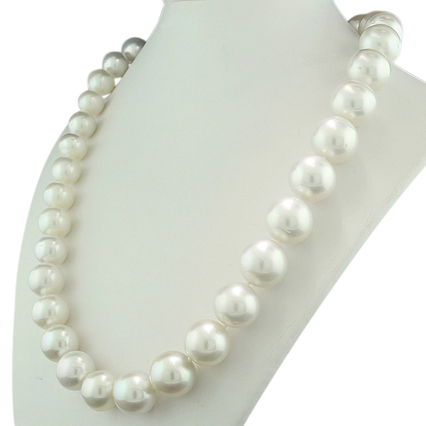 Southsea Pearl Necklace....high Quality...14,8-11 mm White AAA+