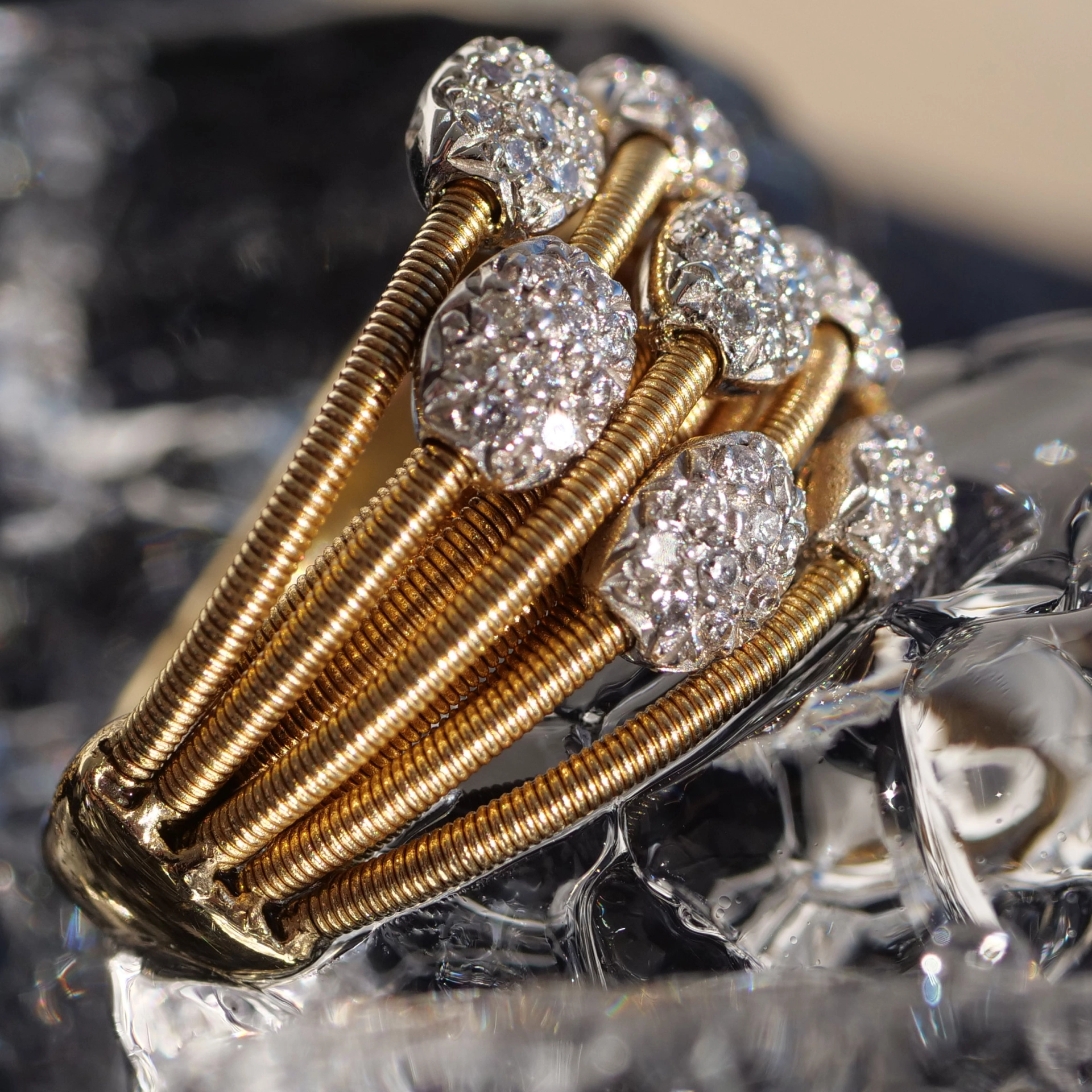Marco Bicego Diamond Ring 18 kt Gold 1.05 ct F / VS...wonderful Designer