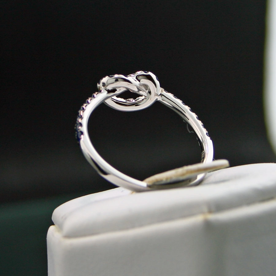 Endless Love-Saphir-Ring-750er-Weißgold,