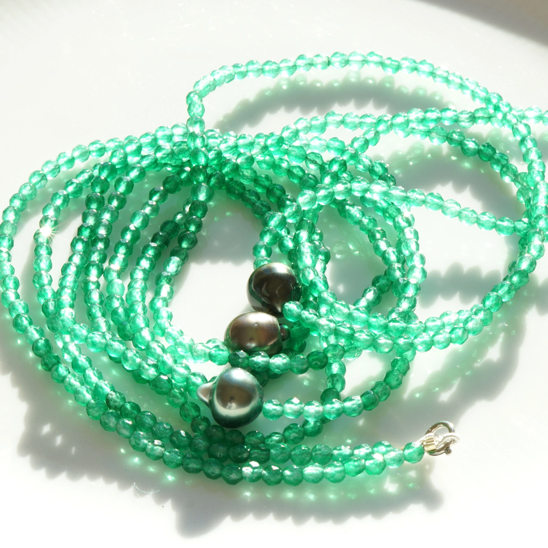 Miss Columbia....this Necklace with Tahitian Pearls is gorgeous