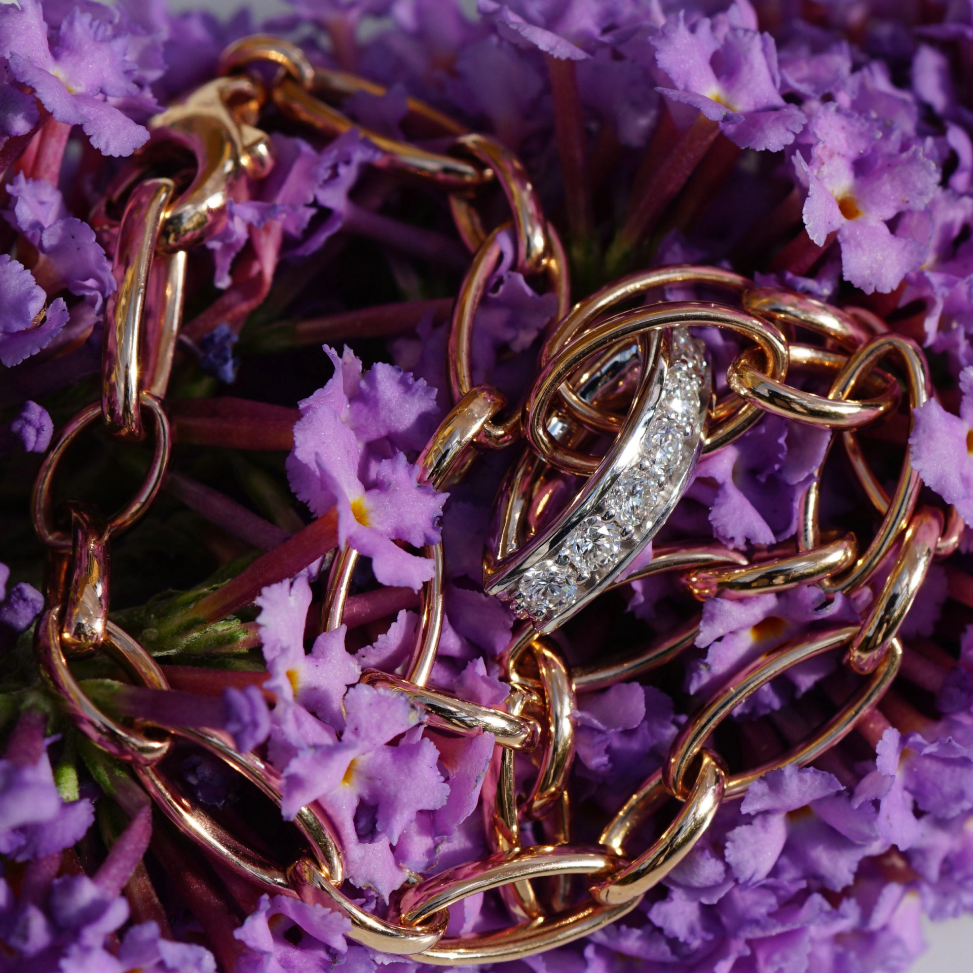 The hottest amazing piece of jewelry...bicolor Bracelet