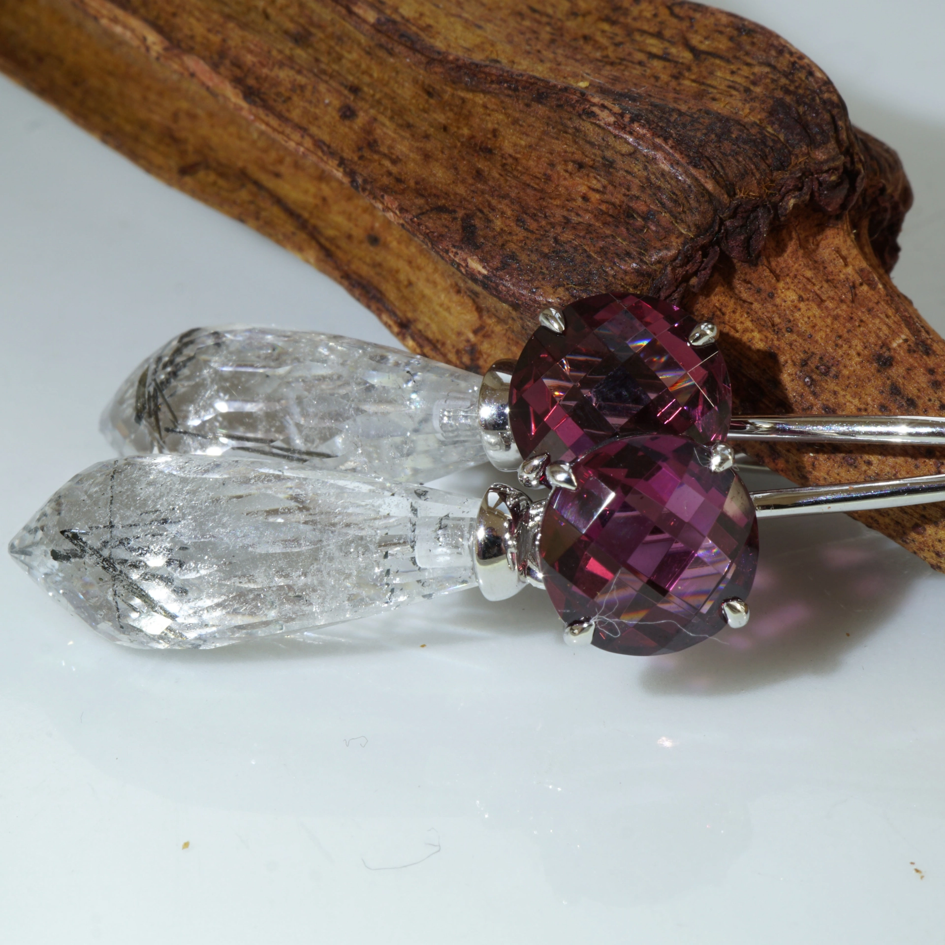 Earrings with detachable pendant ....a Beginnung of Earring Mania